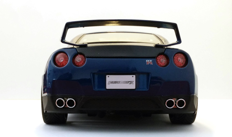 Illustration for article titled Fast & Furious Nissan GT-R (R35) by Jada (1/18)